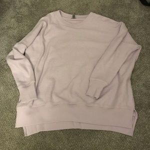 Aerie Lavender Oversized Sweater